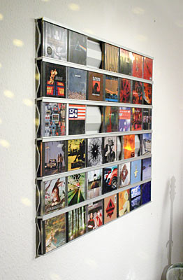 CDs als Blickfang SIGMARAIL CD-Regal-System® SR7 